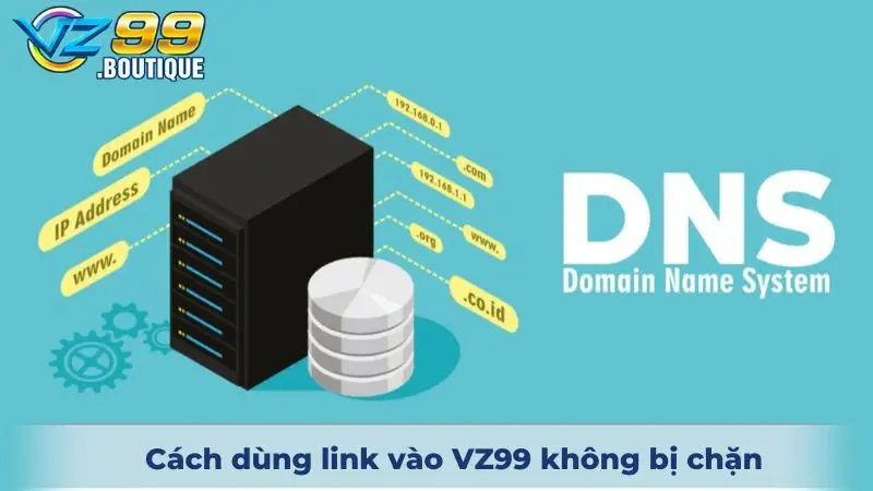 Cách dùng link vào VZ99 không bị chặn