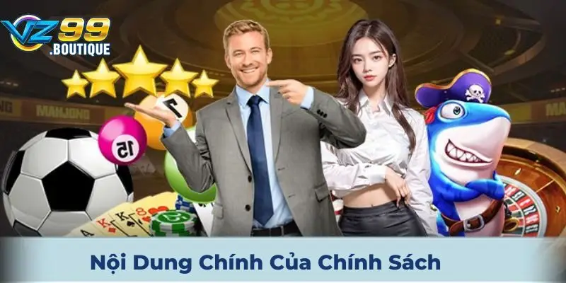 Nội dung chính của miễn trừ trách nhiệm vz99